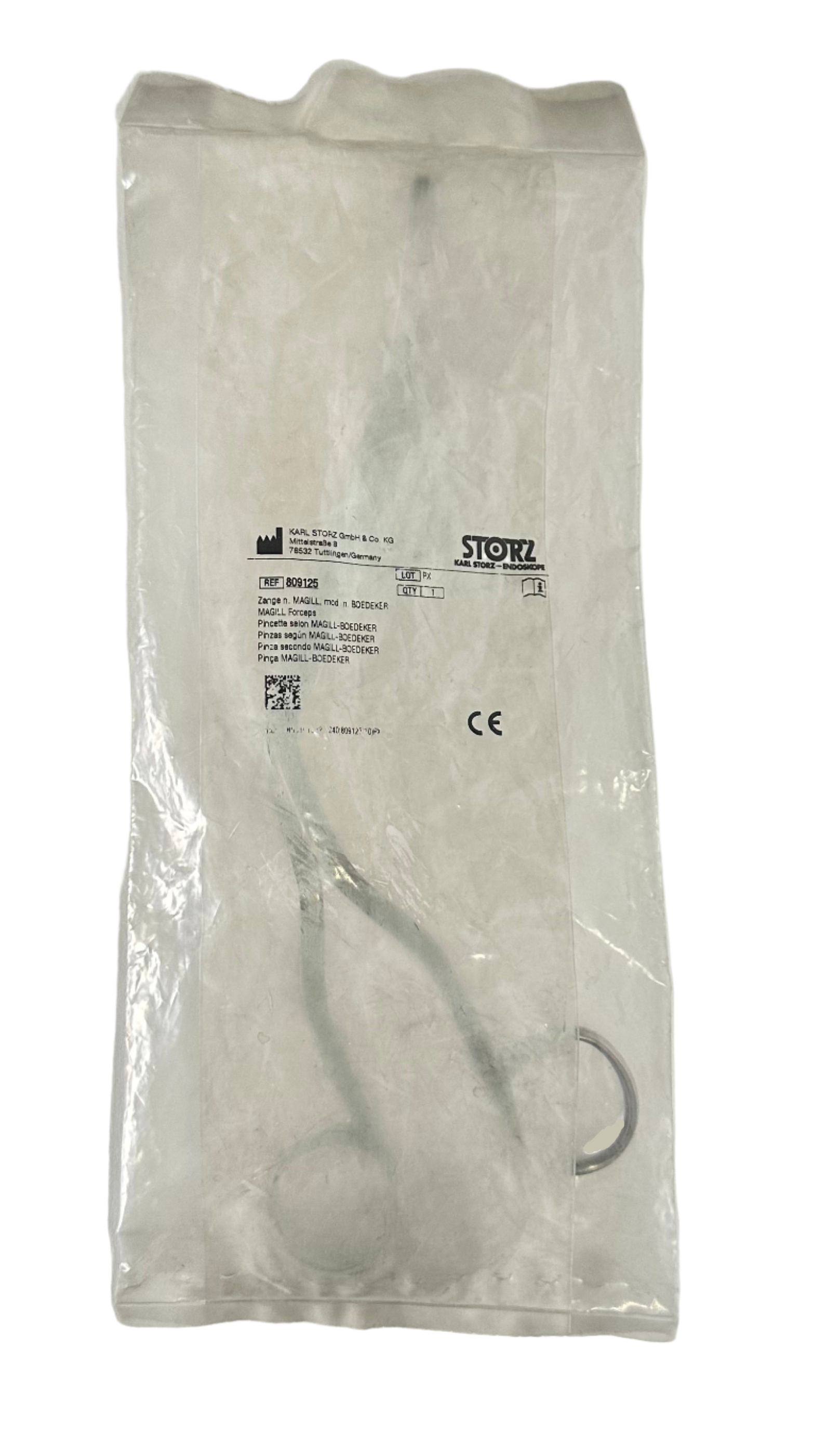 KARL STORZ  MAGILL Forceps, Modified by BOEDEKER - (809125)